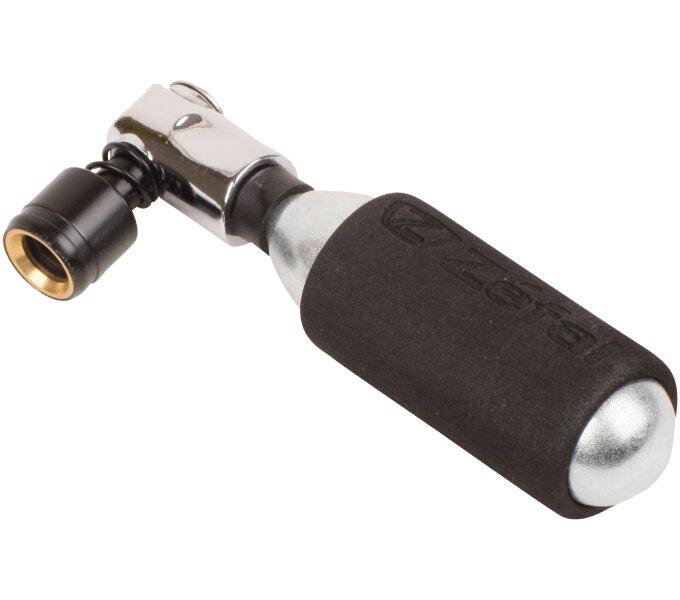ZÉFAL Bomba EZ BIG SHOT CO2 negro/plata +16g ZÉFAL Bomba EZ BIG SHOT CO2 negro/plata +16g