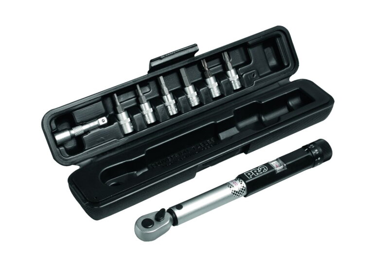 PRO Llave dinamométrica ajustable 3-15 Nm en estuche PRO Llave dinamométrica ajustable 3-15 Nm en estuche