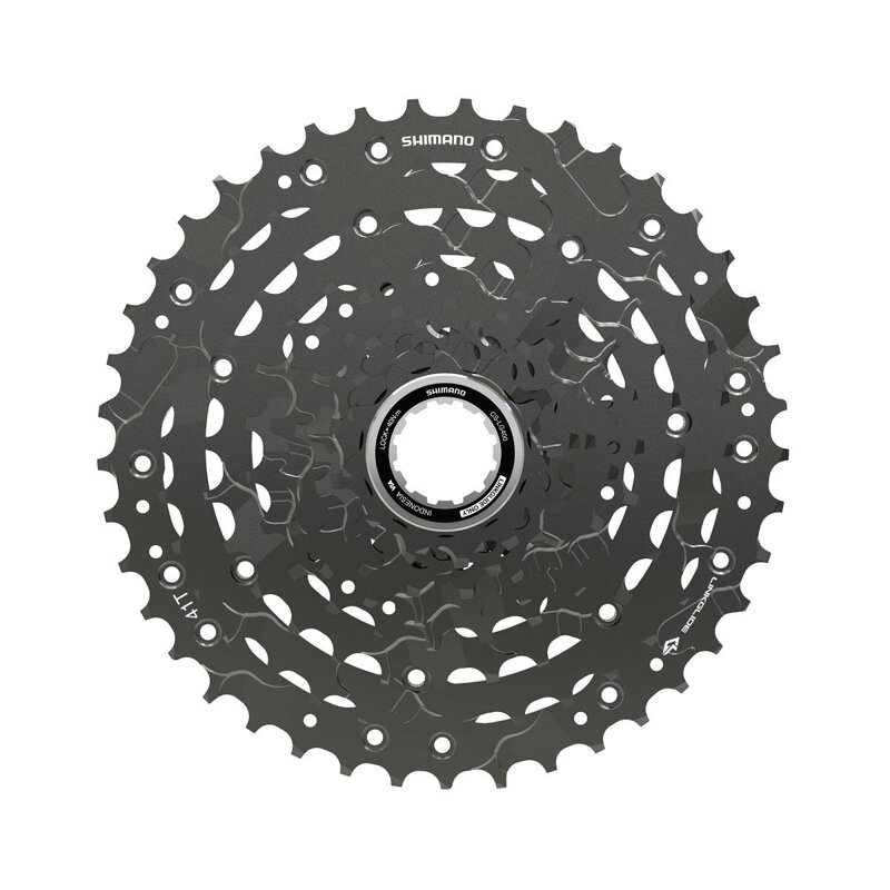 Cassette SHIMANO CS-LG400 9 ruedas 11-41z. SEÑALES de Linkglide