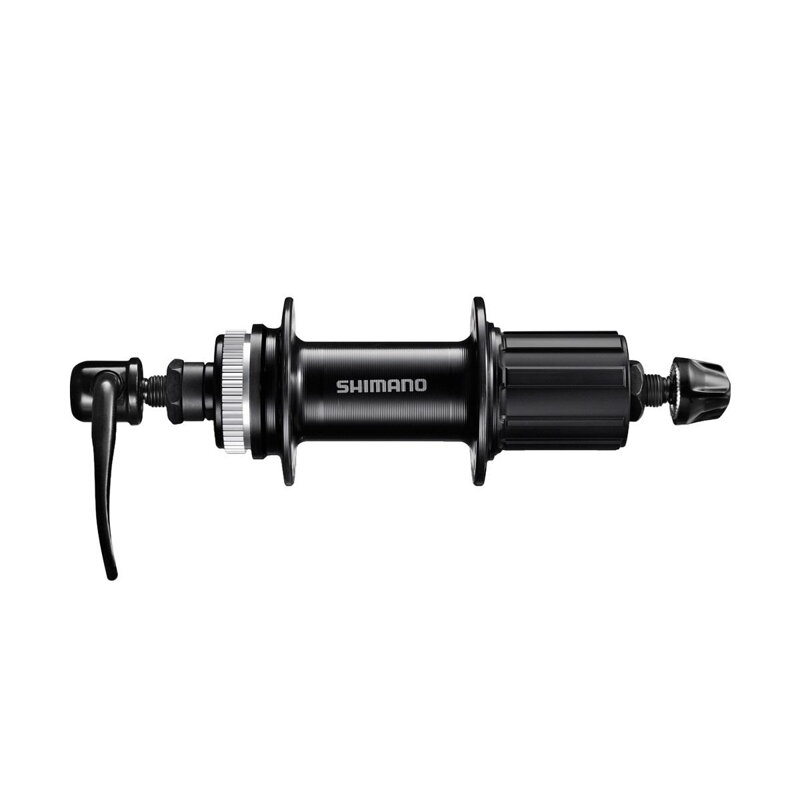 Buje trasero SHIMANO FH-QC300 32d. 8/9/10/11-k. cerradura central negra Buje trasero SHIMANO FH-QC300 32d. 8/9/10/11-k. cerradura central negra