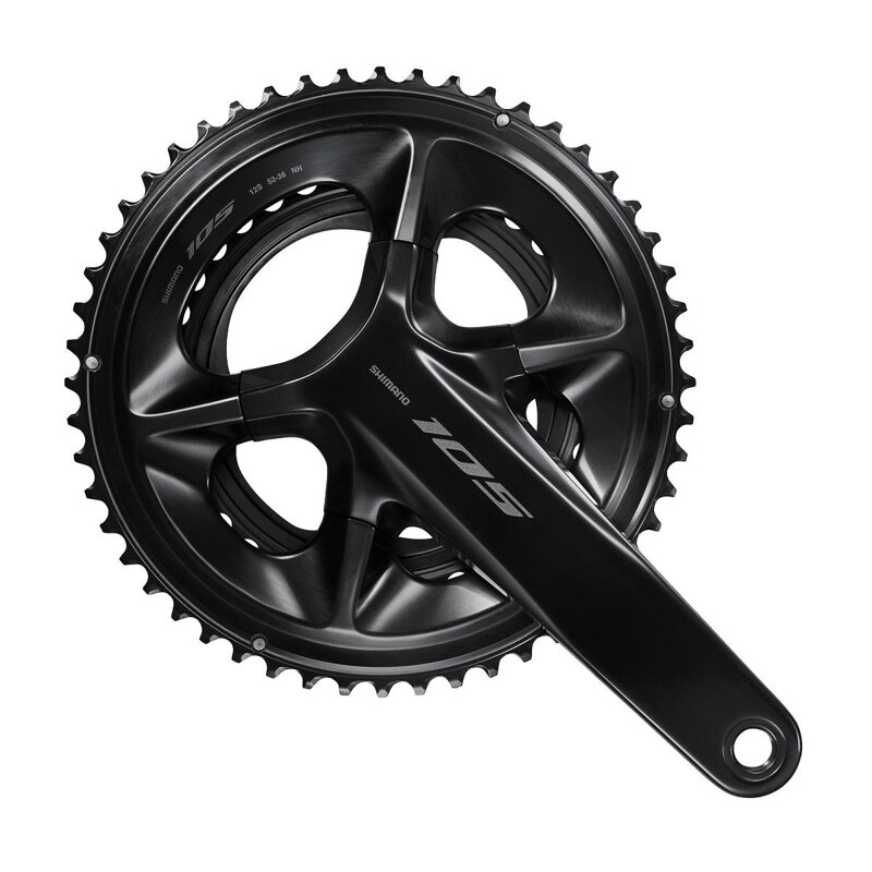 SHIMANO Centro 105 FC-R7100 172,5 mm 52/36z. 12k. HTII sin rodamiento SHIMANO Centro 105 FC-R7100 172,5 mm 52/36z. 12k. HTII sin rodamiento