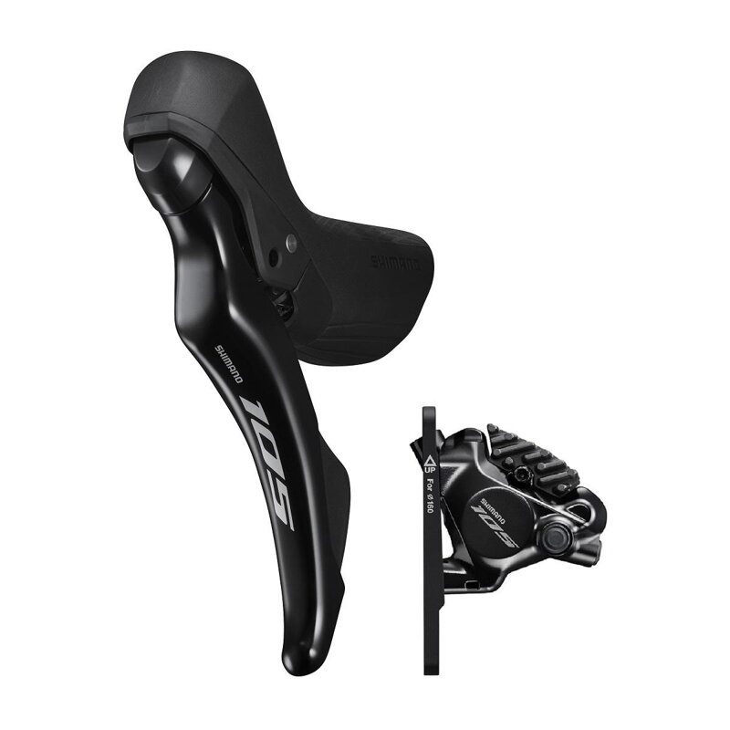 SHIMANO Doble mando 105 ST-R7120/BR-R7170 izquierdo 2x11-k. mecánico. engranaje/freno hidráulico SHIMANO Doble mando 105 ST-R7120/BR-R7170 izquierdo 2x11-k. mecánico. engranaje/freno hidráulico