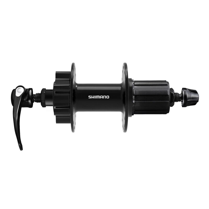 Buje trasero SHIMANO FH-QB400 32d. RU 9/8/10-k. negro 6 agujeros. carrete Buje trasero SHIMANO FH-QB400 32d. RU 9/8/10-k. negro 6 agujeros. carrete