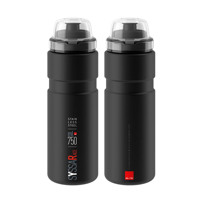 Botella ELITE SYSSA RACE 750 negro mate