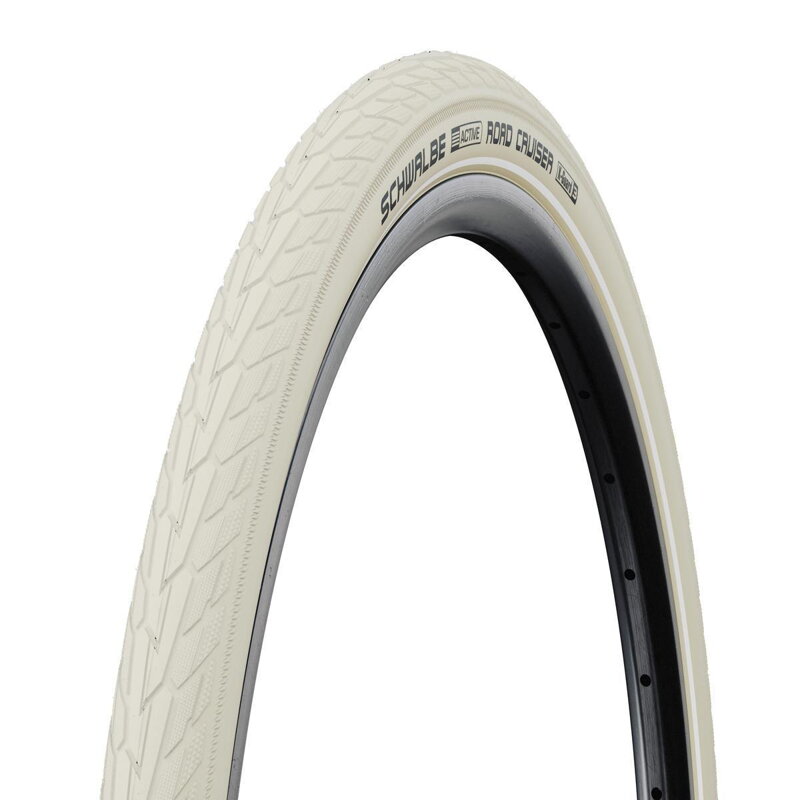 SCHWALBE Neumático ROAD CRUISER (47-559) 26x1.75 Active 50EPI K-Guard 720g Beige reflex