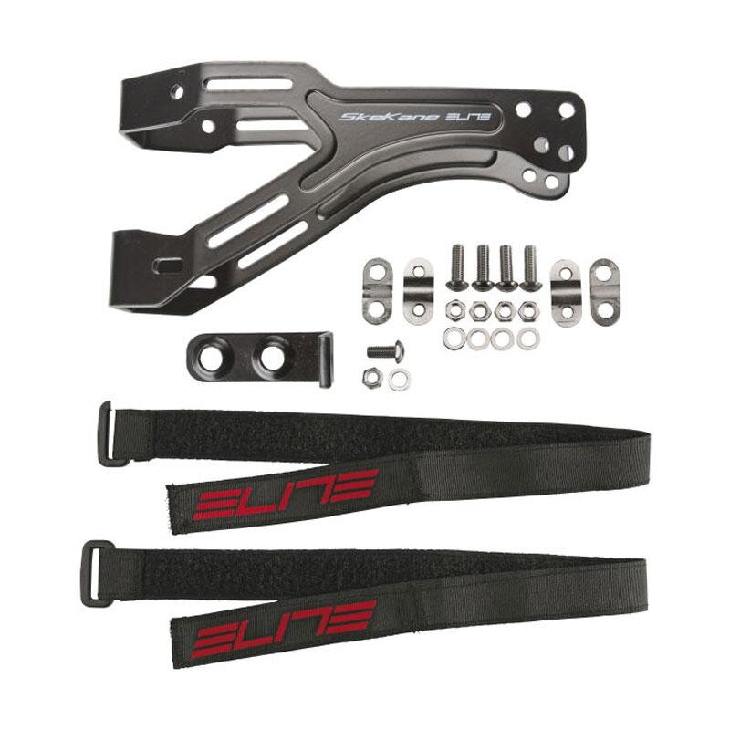 ELITE Portabotellas SKEKANE detrás del sillín negro