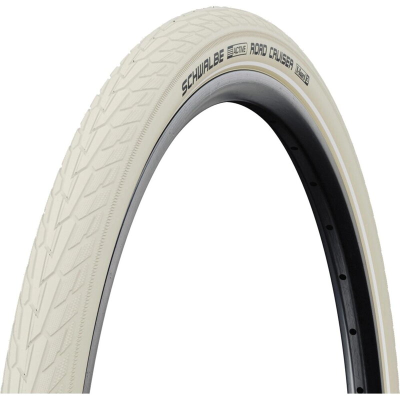 SCHWALBE Neumático ROAD CRUISER (42-622) 28x1.60 700x40C Active 50EPI K-Guard 705g Beige reflex