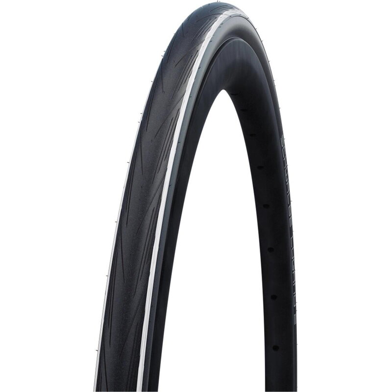 SCHWALBE Neumático LUGANO II (25-622) 700x25C Active 50EPI K-Guard 365g Cinturón blanco