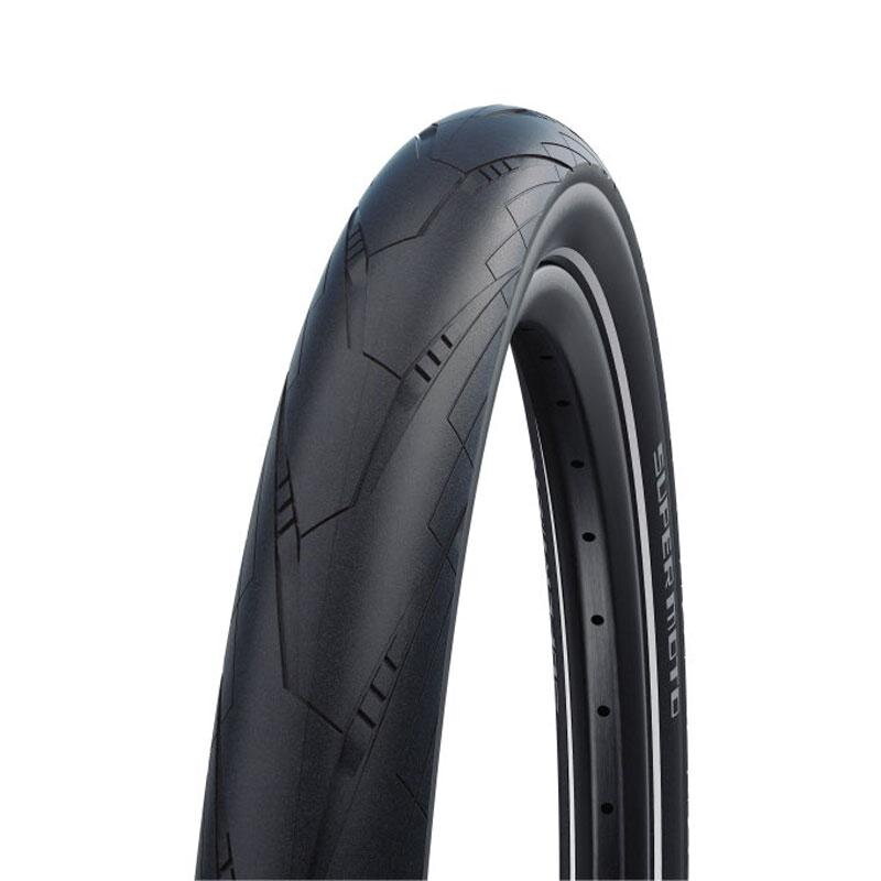 Neumático SCHWALBE SUPER MOTO (50-622) 28x2.00 Performance 67EPI RaceGuard 985g Black reflex