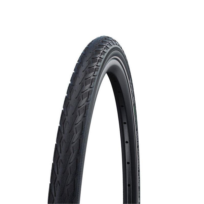 SCHWALBE Neumático DELTA CRUISER PLUS (28-622) 28x1.10 700x28C Active 50EPI PunctureGuard 590g Blanco reflex lateral G