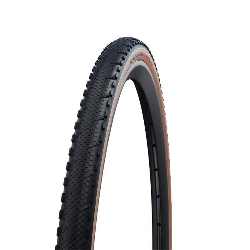 SCHWALBE Neumático X-ONE RS (33-622) 28x1.30 700x33C Evolution 67EPI V-Guard 380g Transparente TLE Race