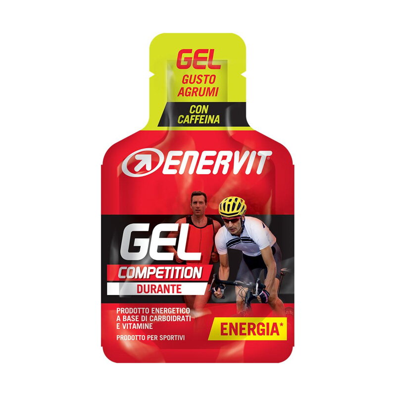 ENERVIT Gel ENERVITENE SPORT cítricos + cafeína 25ml