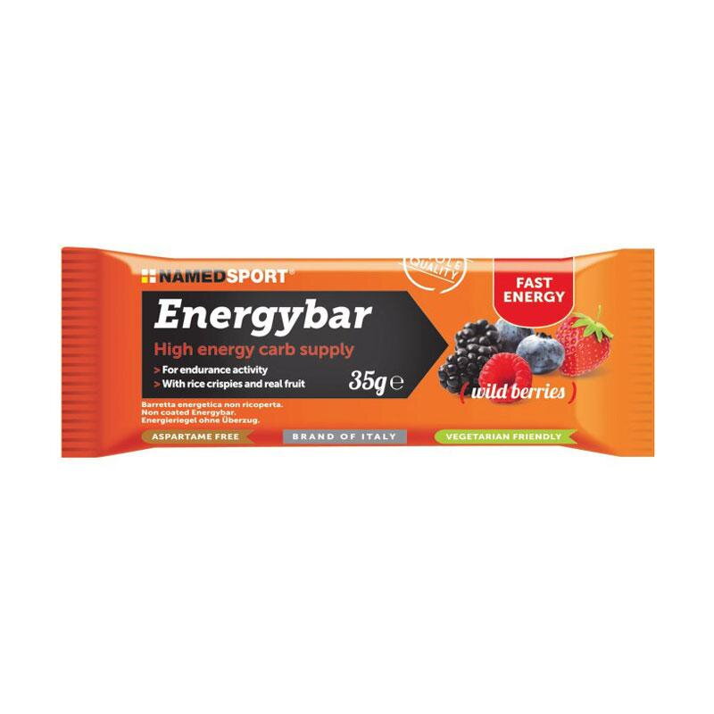 NAMEDSPORT Barrita ENERGYBAR frutos del bosque 35g