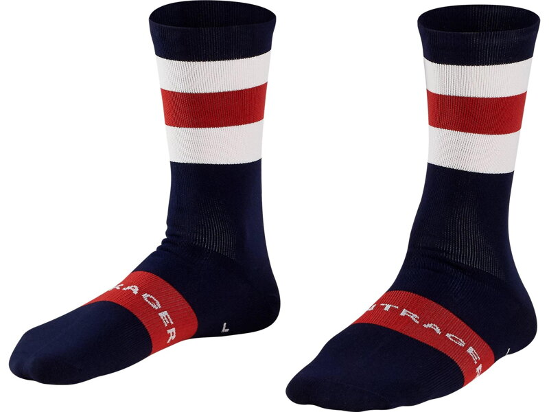 Calcetines Bontrager Race Crew azul oscuro Calcetines Bontrager Race Crew azul oscuro