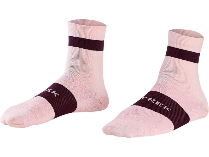 Calcetines Bontrager Race Quarter rosa