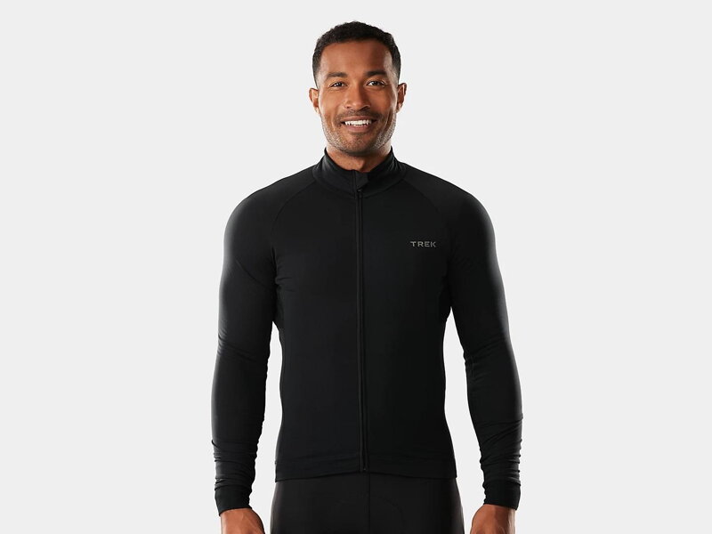 Maillot Bontrager Trek Circuit Thermal manga larga negro Maillot Bontrager Trek Circuit Thermal manga larga negro