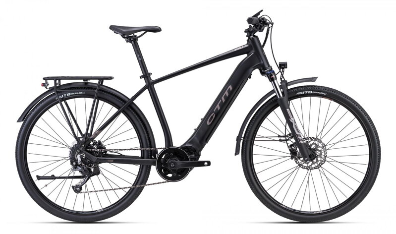Elektrobicykel CTM Senze Man 2023 matný čierny