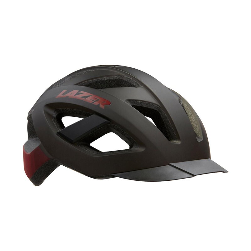Casco CAMELEON negro mate/rojo Casco CAMELEON negro mate/rojo