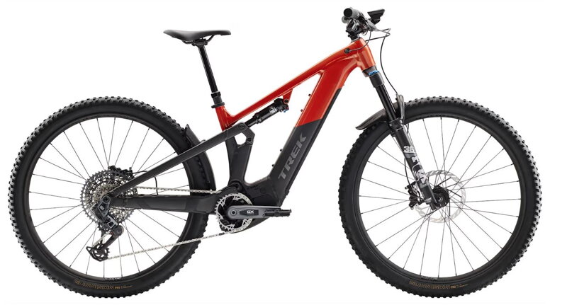 Elektrobicykel Trek Powerfly+ FS 8 Gen 4 2025 červený Elektrobicykel Trek Powerfly+ FS 8 Gen 4 2025 červený